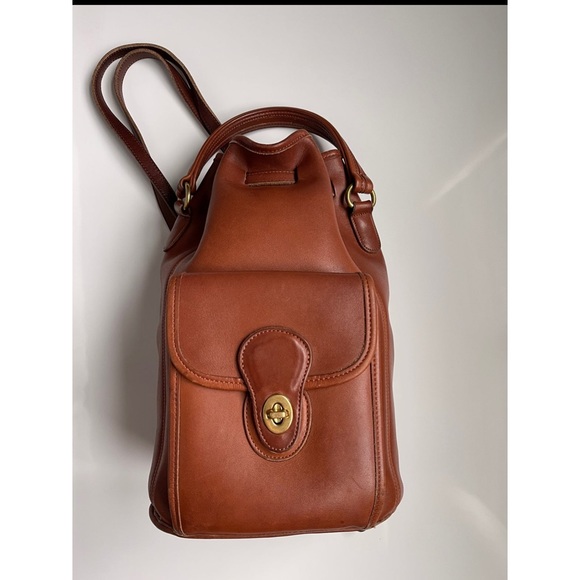 Coach Bags Vintage Coach Top Handle Backpack British Tan 9992